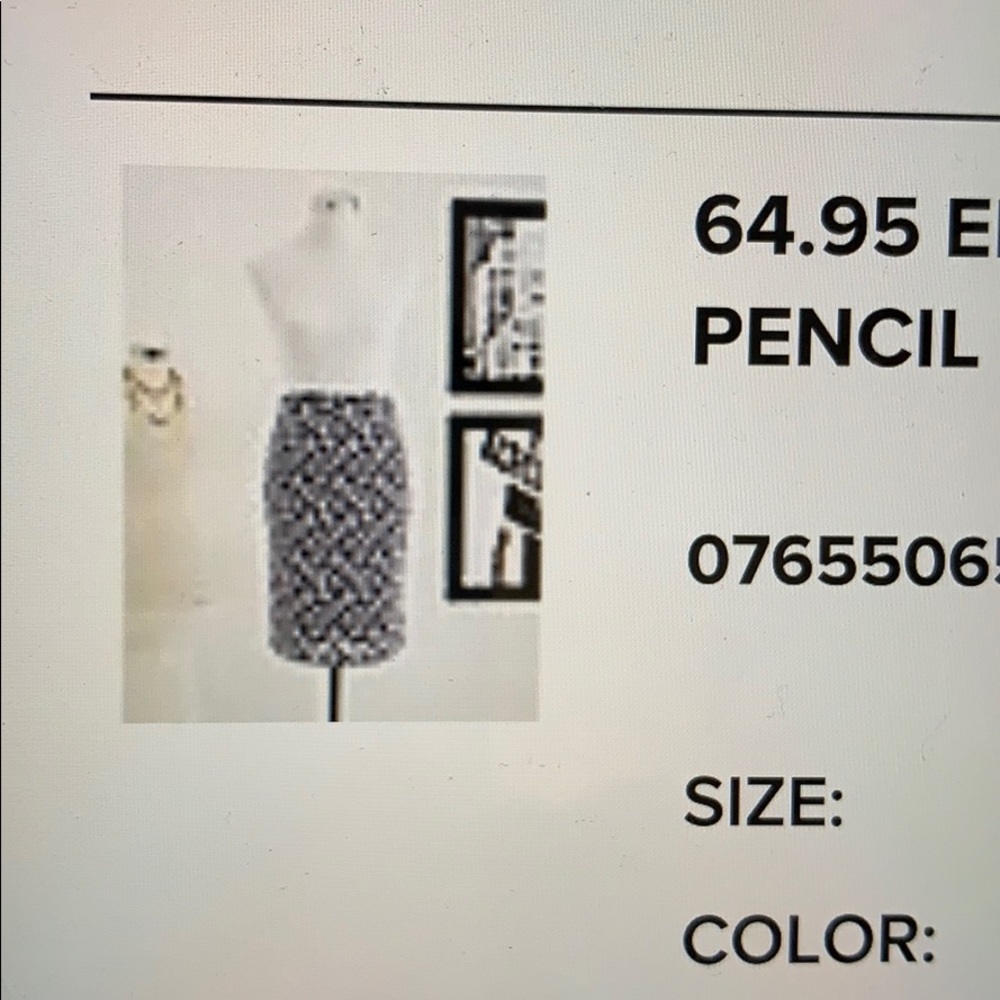 Eva Mendes Elise Pencil Skirt